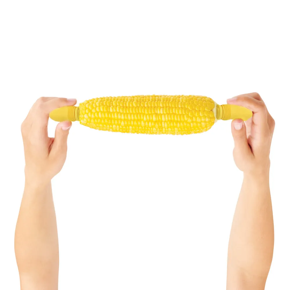 12 Pack Jumbo Corn On The Cob Holders Skewers Stainless Steel Prongs Kitchen BBQ