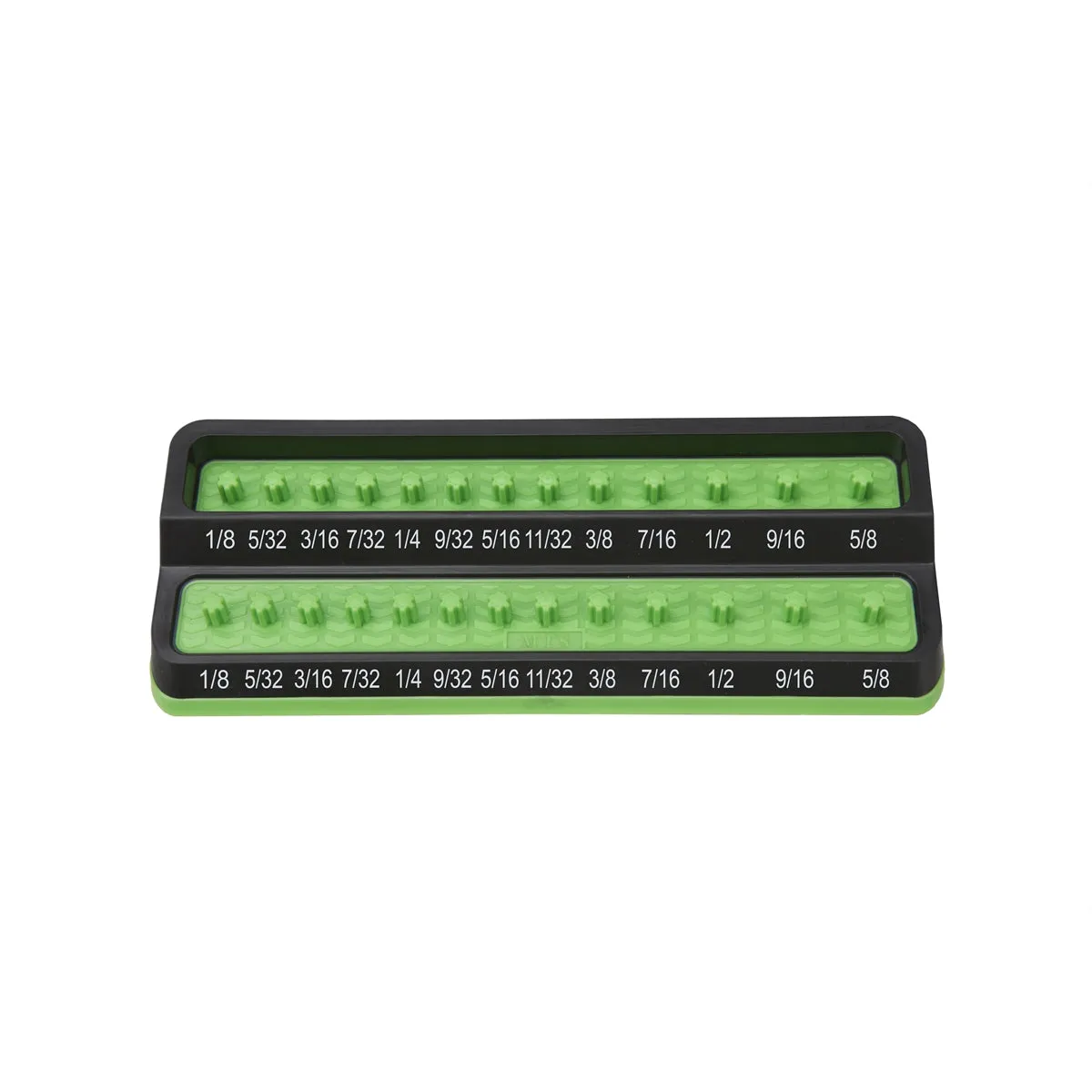 1/4 in. Fractional SAE Peg Socket Holder, Green