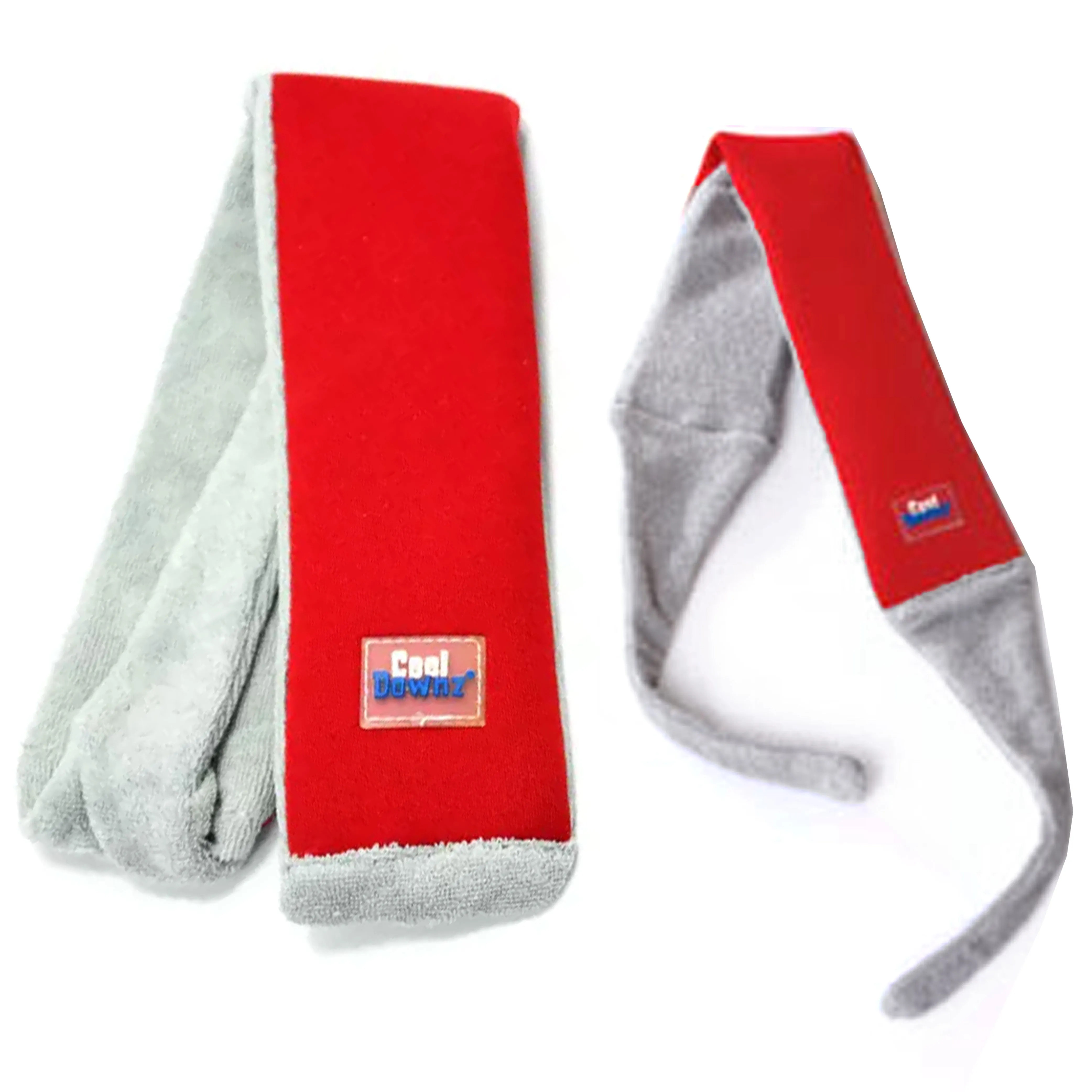 2 Freeze Gel Ice Pack Icy Wrap Cooling Towel Bandana Headband Head Neck Cold Pad