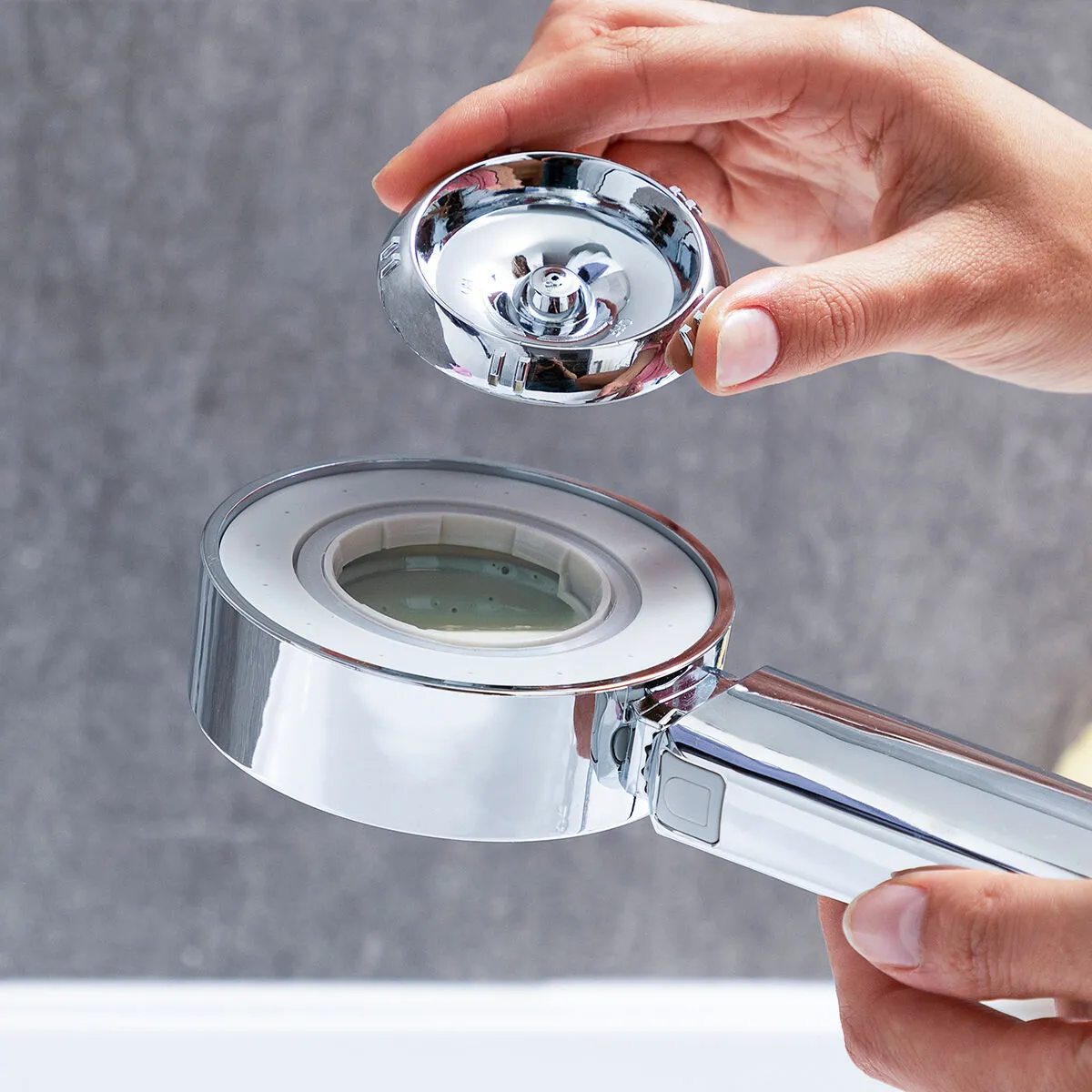 3-in-1 Double Shower Head with Dispenser Xawara