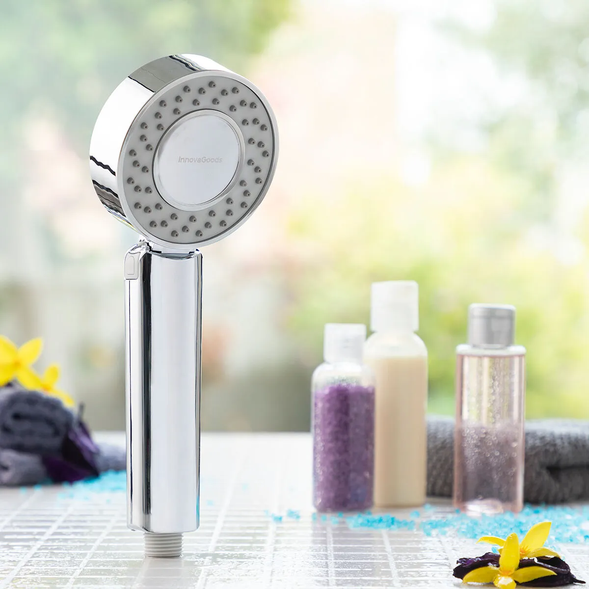 3-in-1 Double Shower Head with Dispenser Xawara