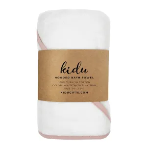 Baby Girl Hooded Towel | Kidu