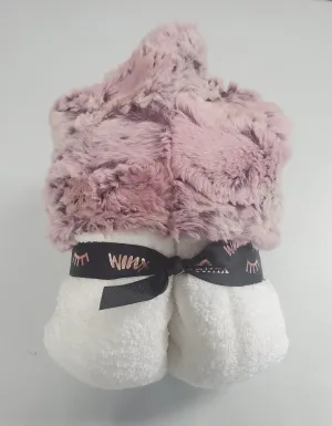 Baby Hooded Towel | Winx   Blinx | Wild Rabbit Mauve