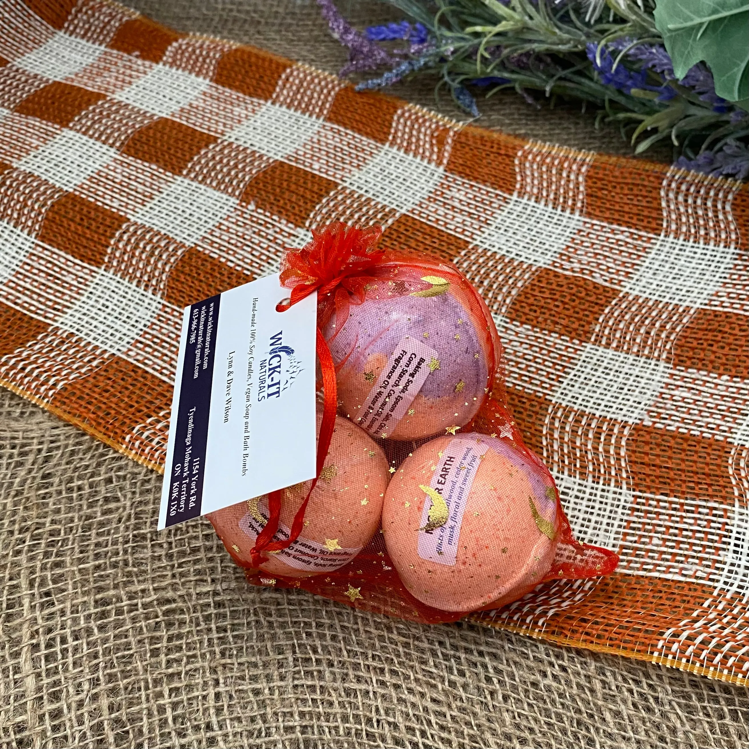 Bath Bombs - Pack of 3; by Wick It