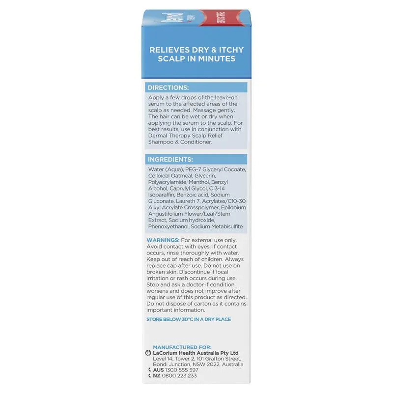 Dermal Therapy Scalp Relief Serum 60ml