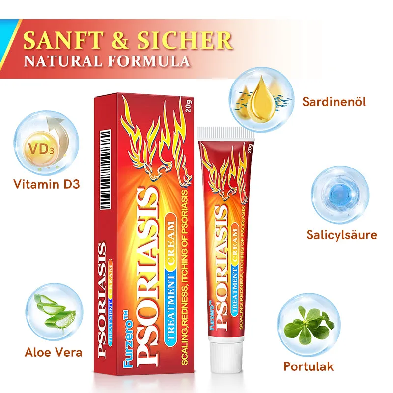 Furzero PsoriaKing Psoriasis Antibakterielle Behandlungscreme