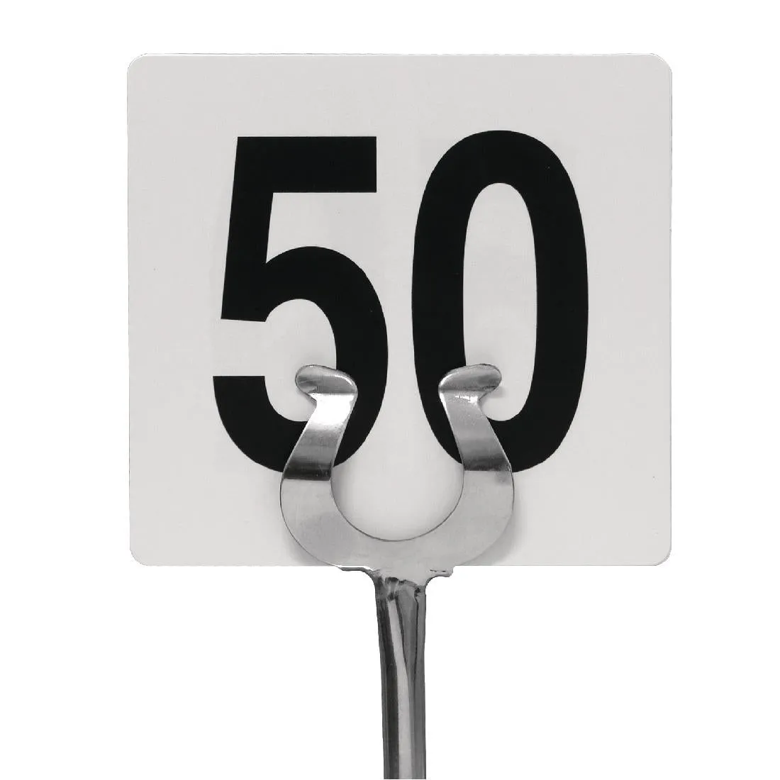 GB629 Plastic Table Number Inserts 1-50