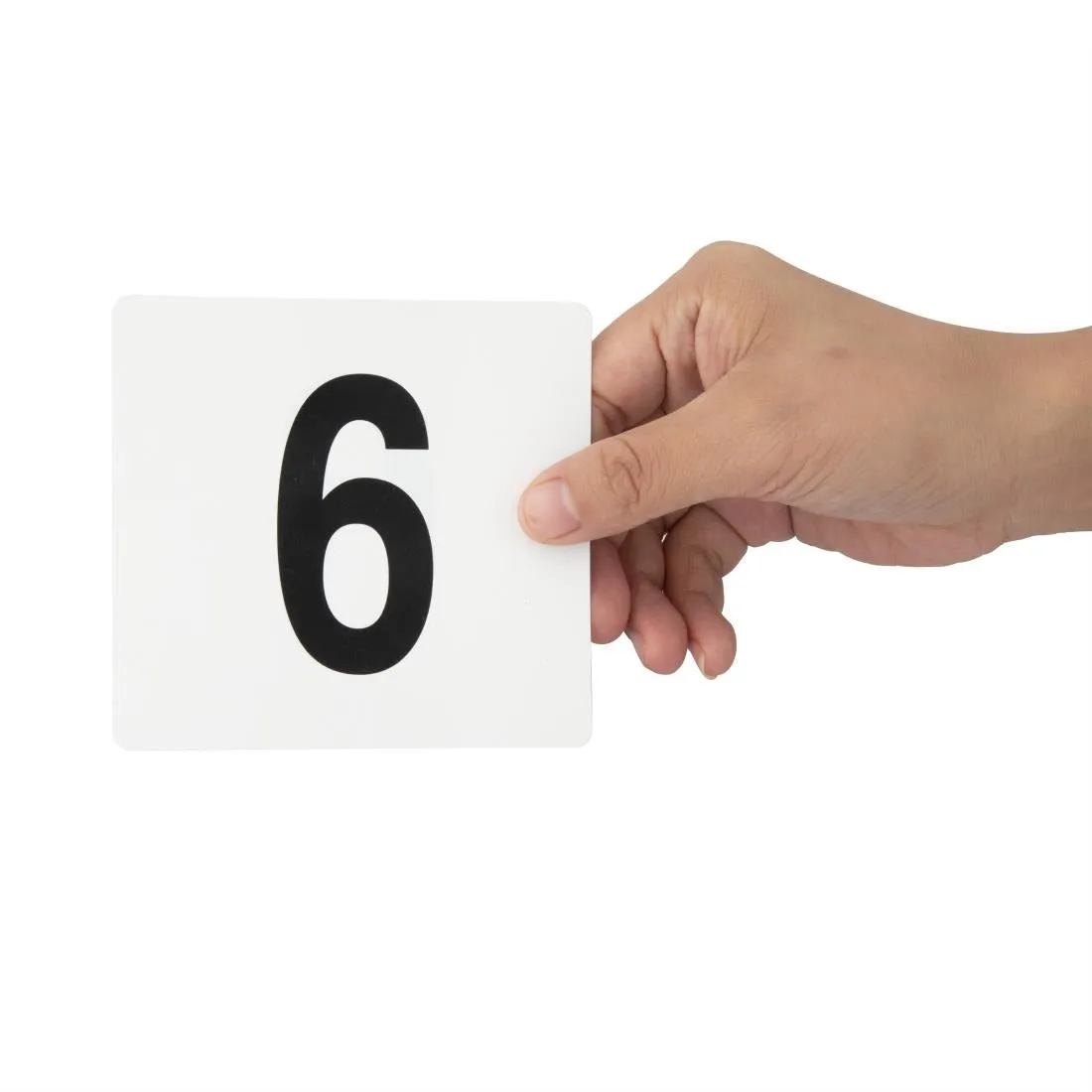 GB629 Plastic Table Number Inserts 1-50