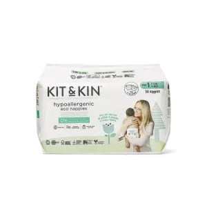 Kit & Kin Nappies Size 1 - 38 pcs