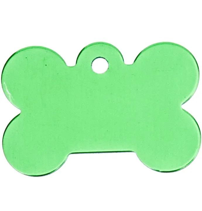 Large Bone Engraved Tag