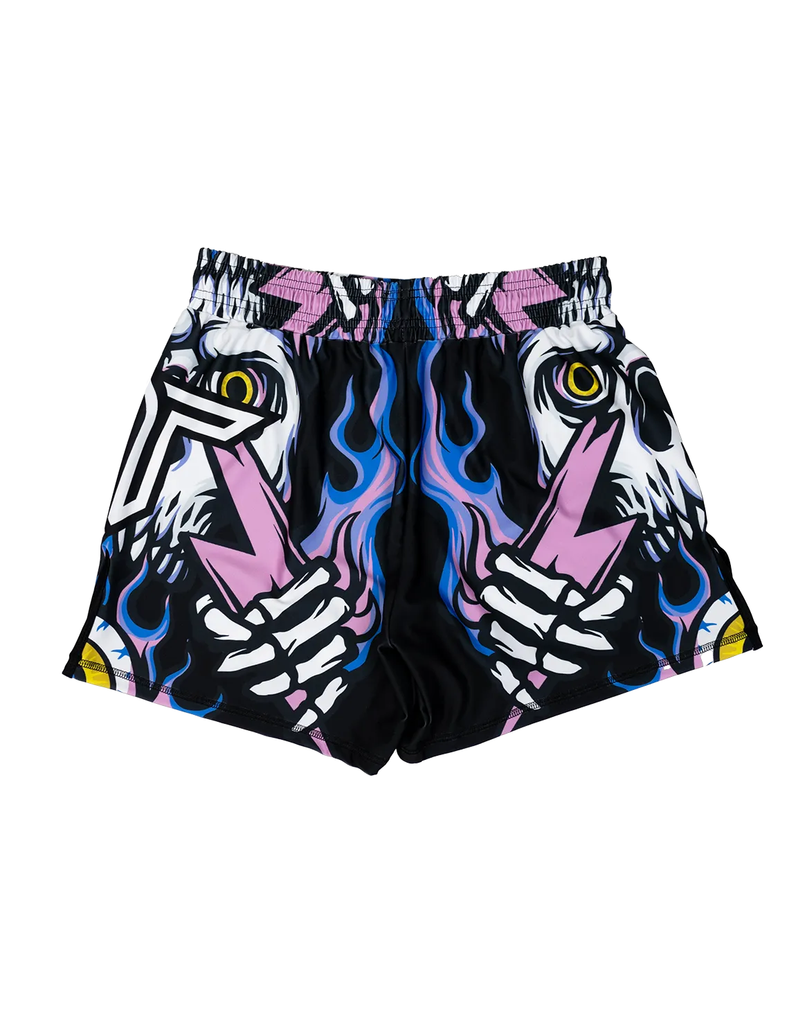 Lightning Skull Fight Shorts (5"&7“ Inseam)