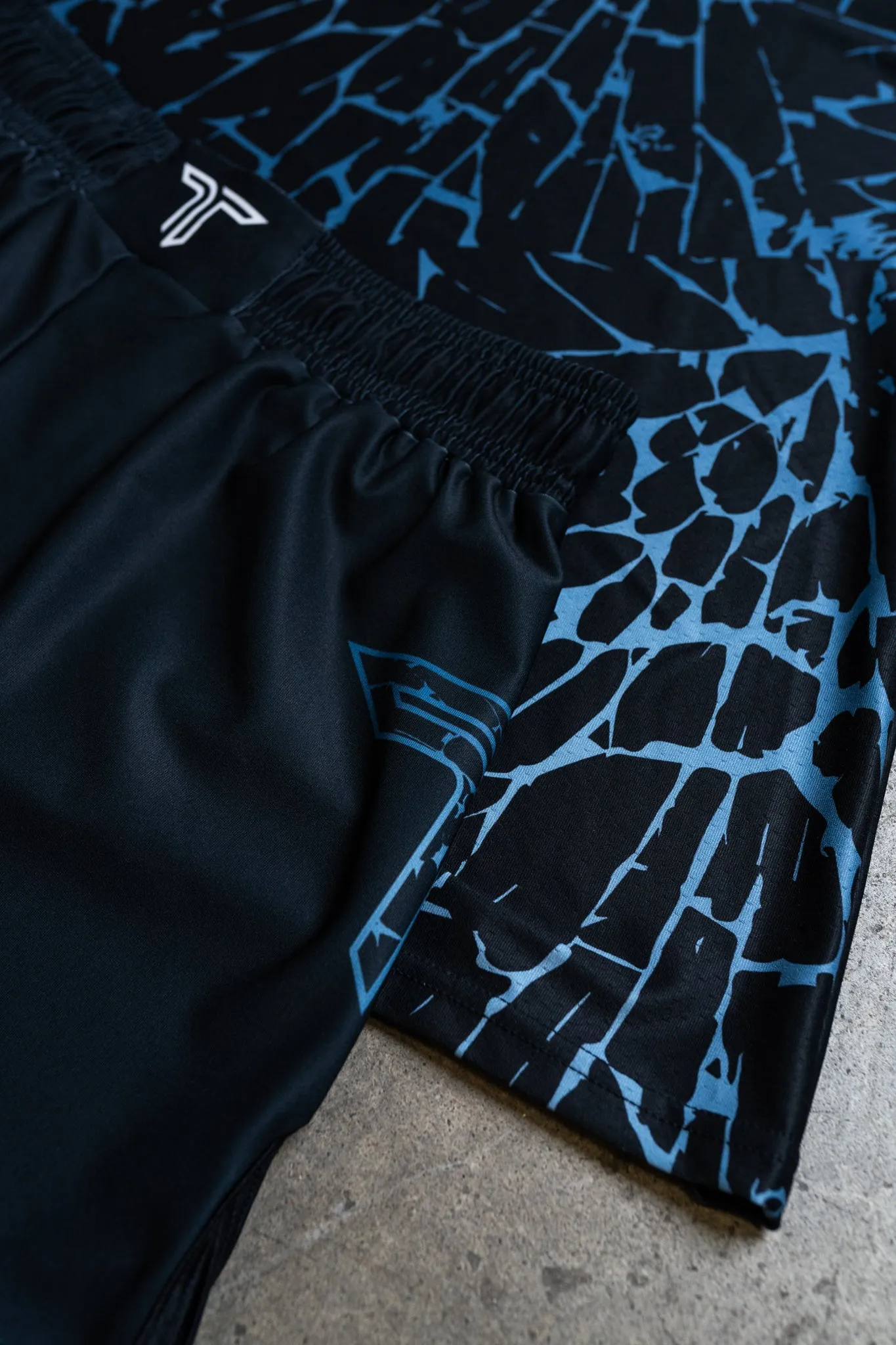 Magma Icon Fight Shorts (5"&7“ Inseam) - Blue Steel