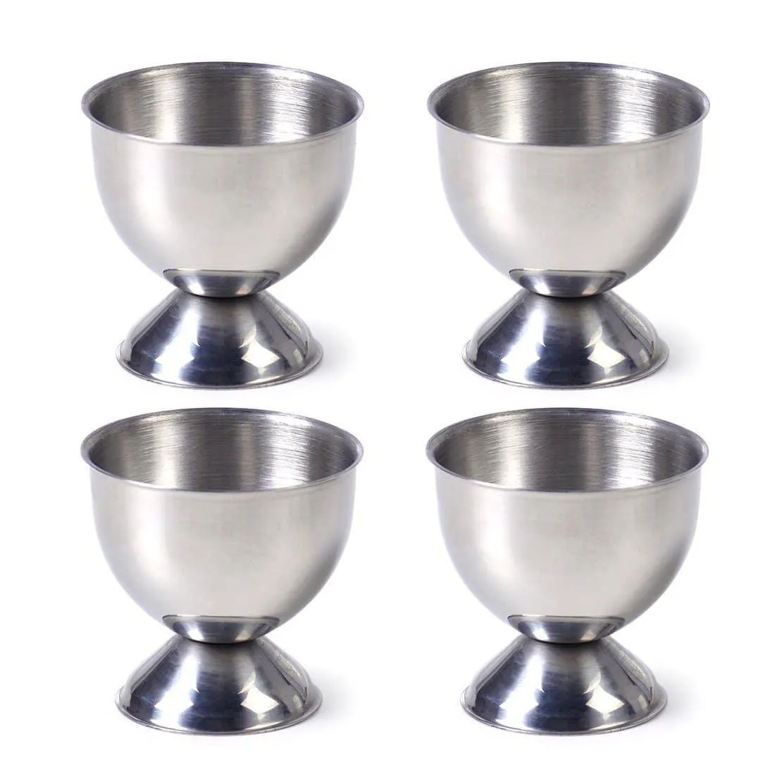 Metal Boiled Egg Holders 5 Pcs Set