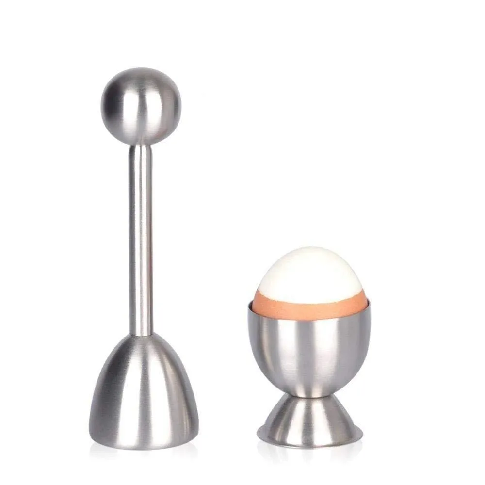 Metal Boiled Egg Holders 5 Pcs Set