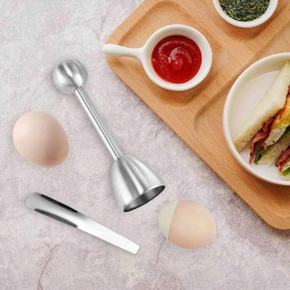 Metal Boiled Egg Holders 5 Pcs Set