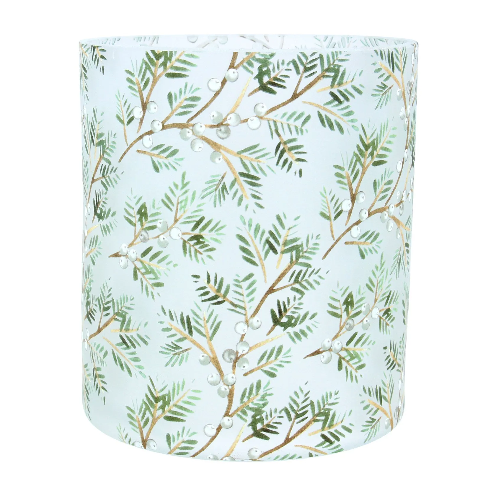 Pine & Berries Tealight Holder - 2 Sizes