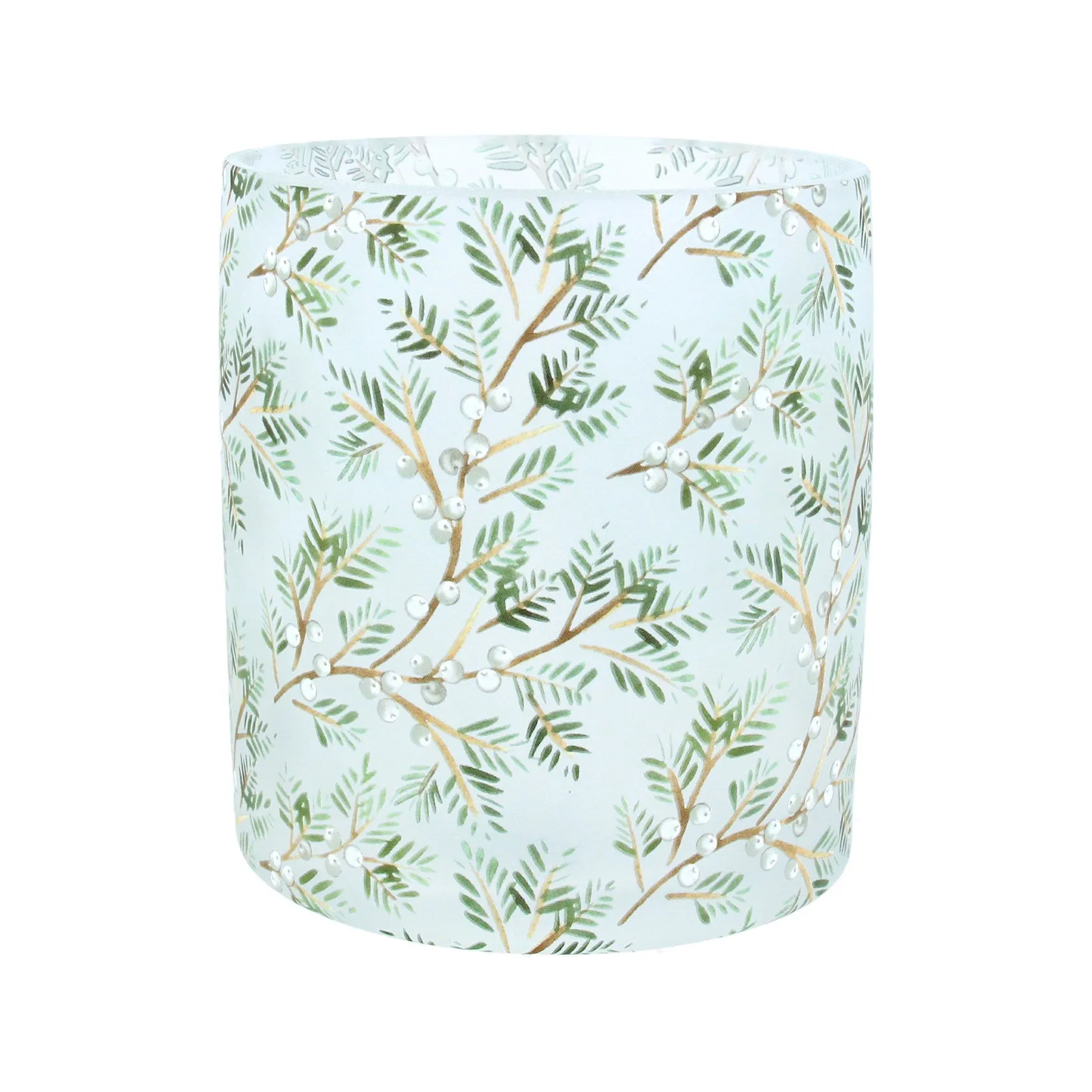 Pine & Berries Tealight Holder - 2 Sizes