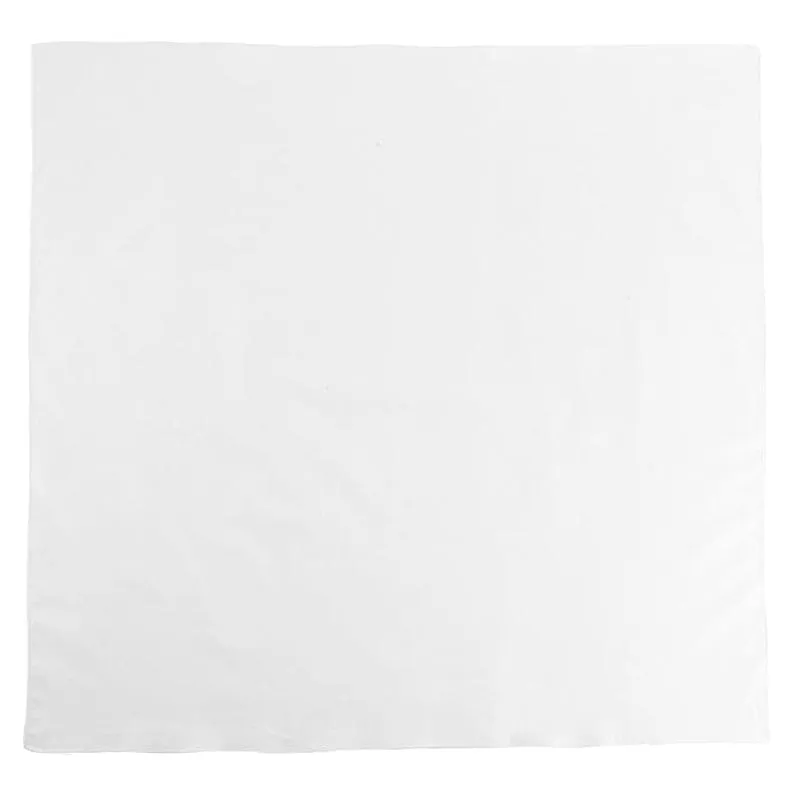 Plain White Bandana 4122WH (12 units)