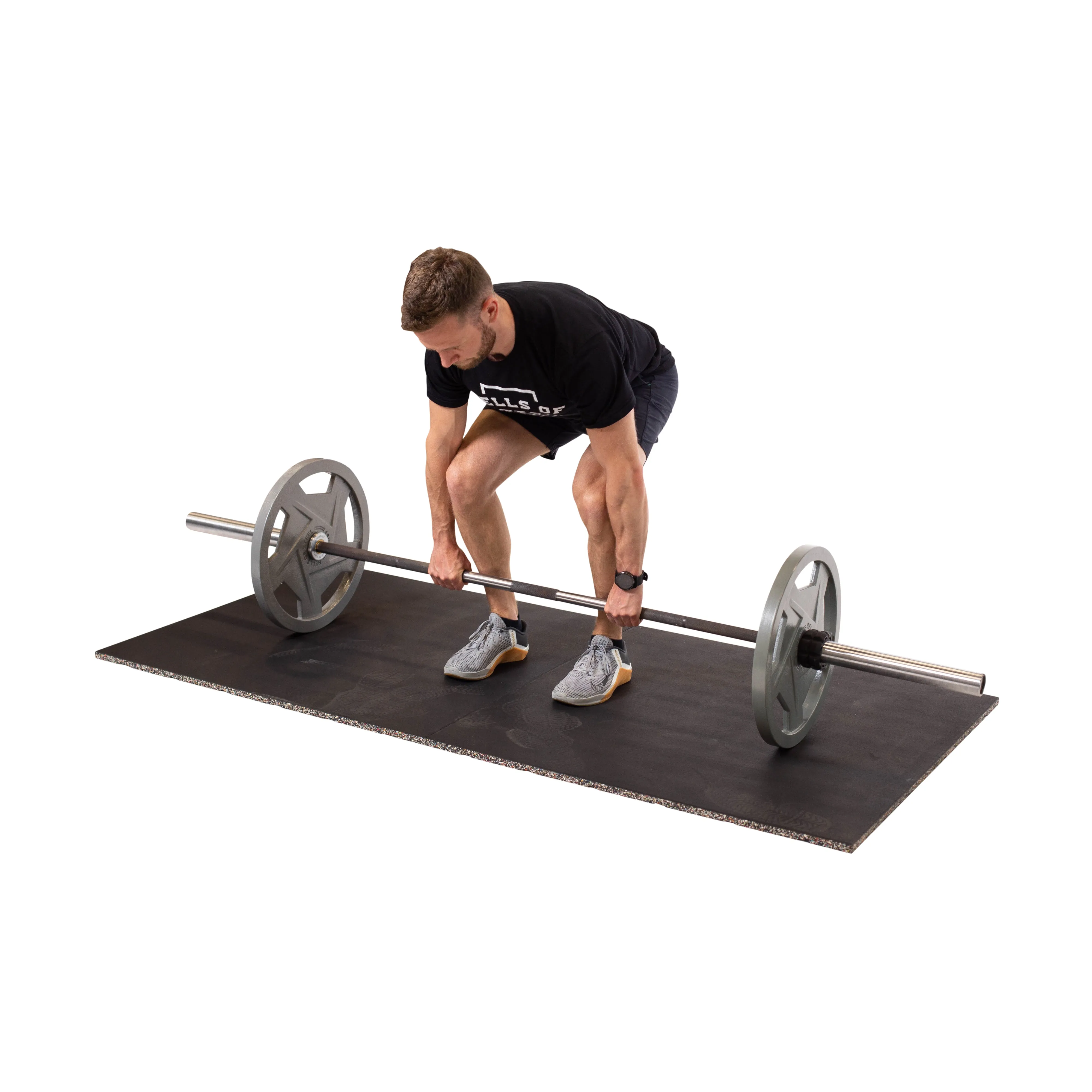 Rubber Flooring Gym Mat 39" x 39"