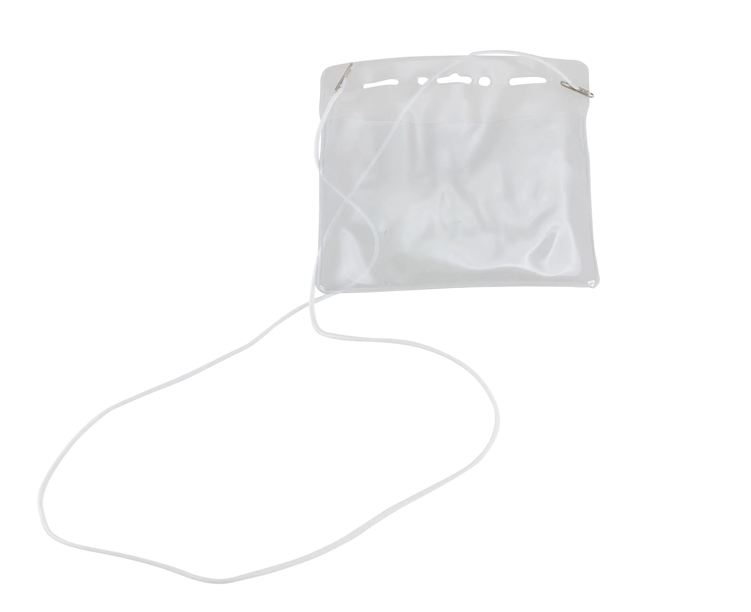 SICURIX Convention Size Badge Holders Horizontal 25 Pack CLEAR (67838)