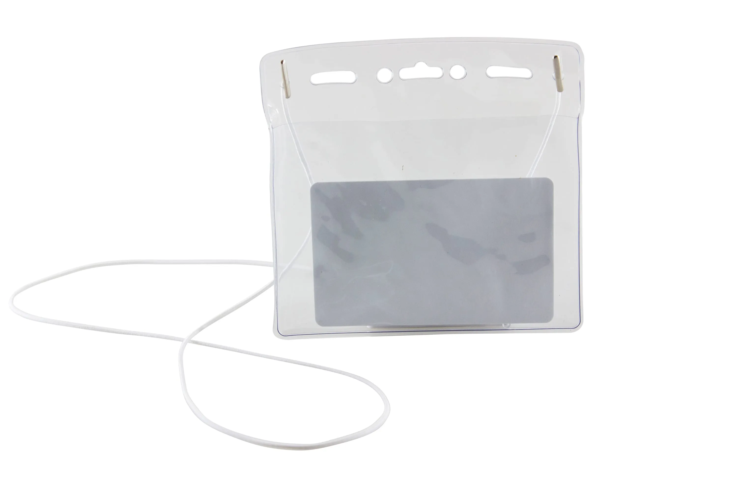 SICURIX Convention Size Badge Holders Horizontal 25 Pack CLEAR (67838)