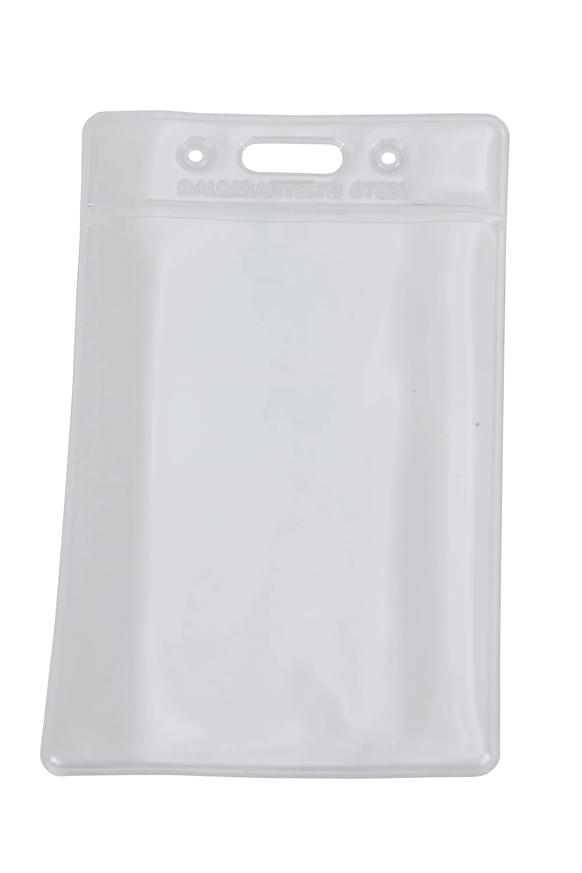 SICURIX Standard Badge Holders Vertical 12 Pack CLEAR (67820)