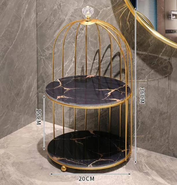 Skin Care Product Storage Rack Finishing Table Rack