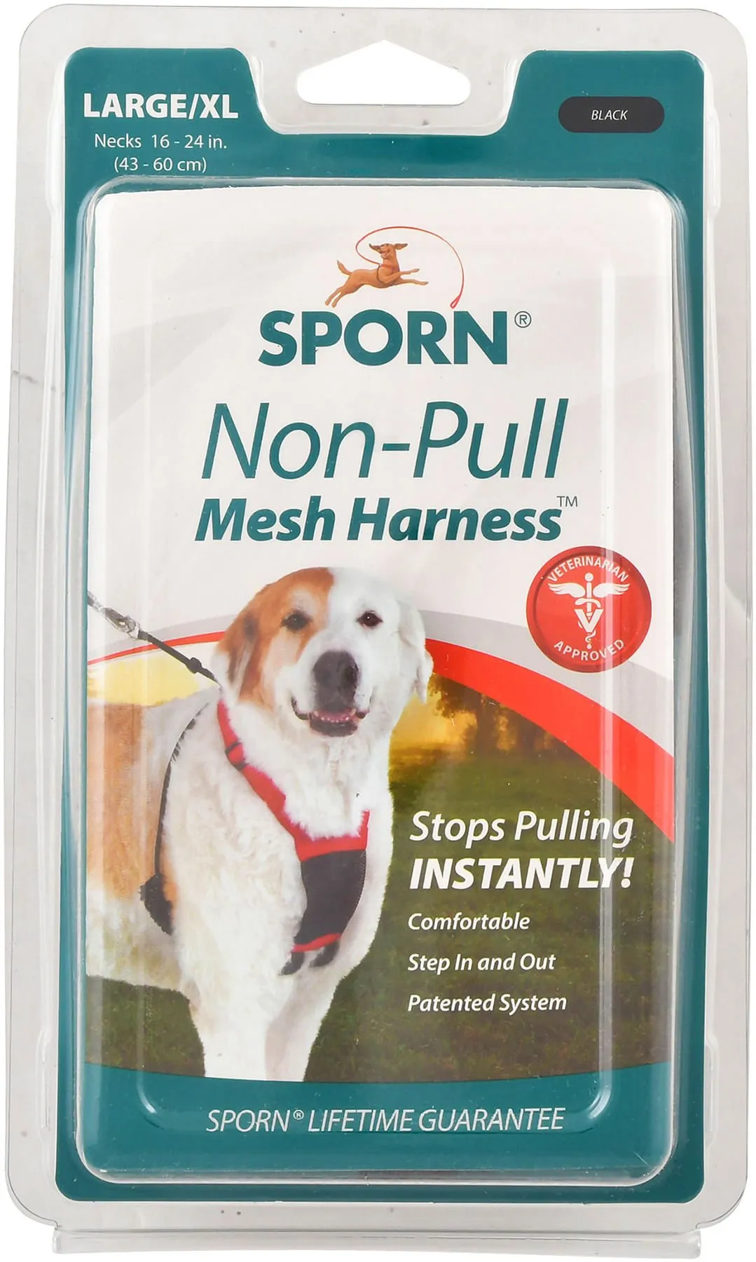 Sporn Non-Pulling Mesh Harness, Large/X-Large