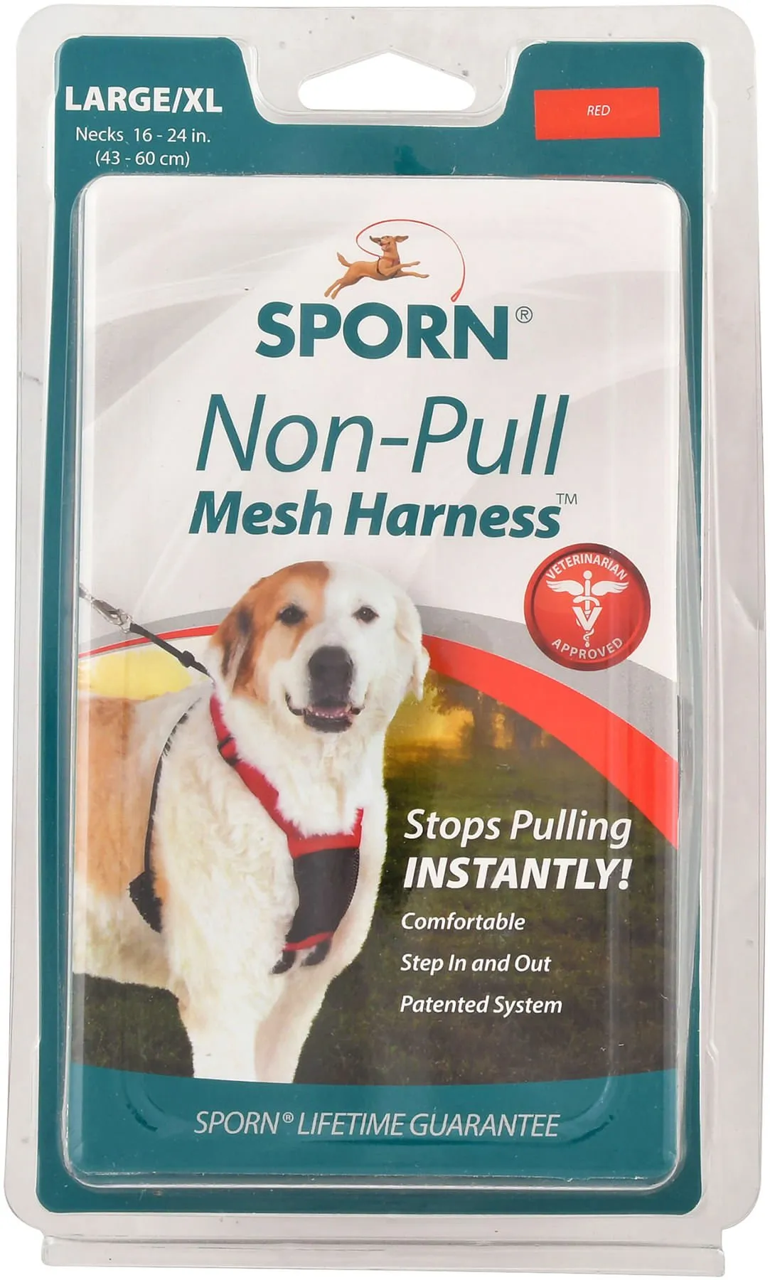 Sporn Non-Pulling Mesh Harness, Large/X-Large