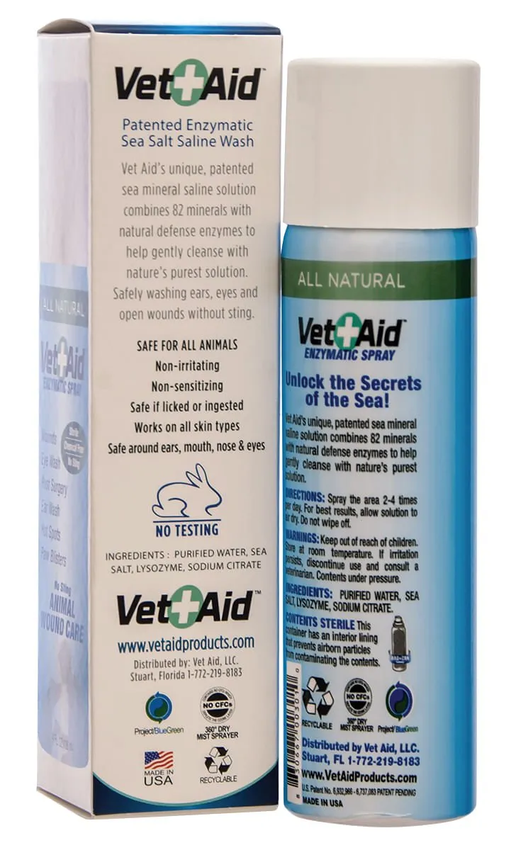 Vet-Aid Sea Salt Derma Spray, 4 oz