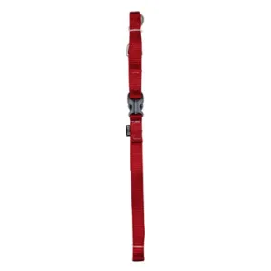 Zeus Nylon Leash - Deep Red - XLarge - 1.2 m (4 ft)
