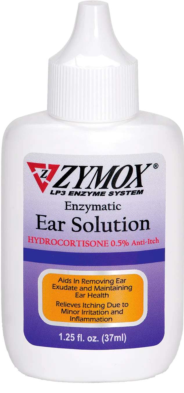 ZYMOX Enzymatic Ear Solution with 0.5% Hydrocortisone 1.25oz